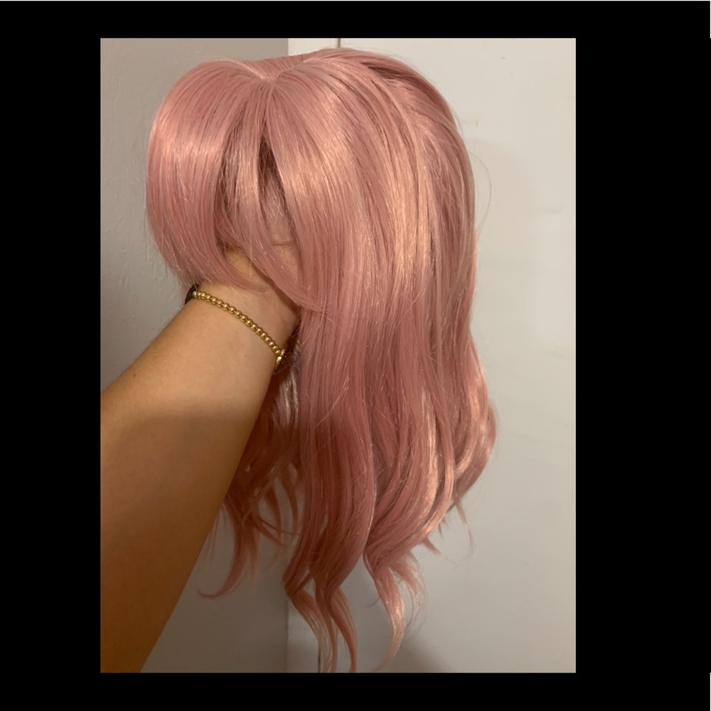 Pink pastel wig!